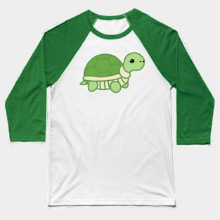 Turtle (Green) Baseball T-Shirt